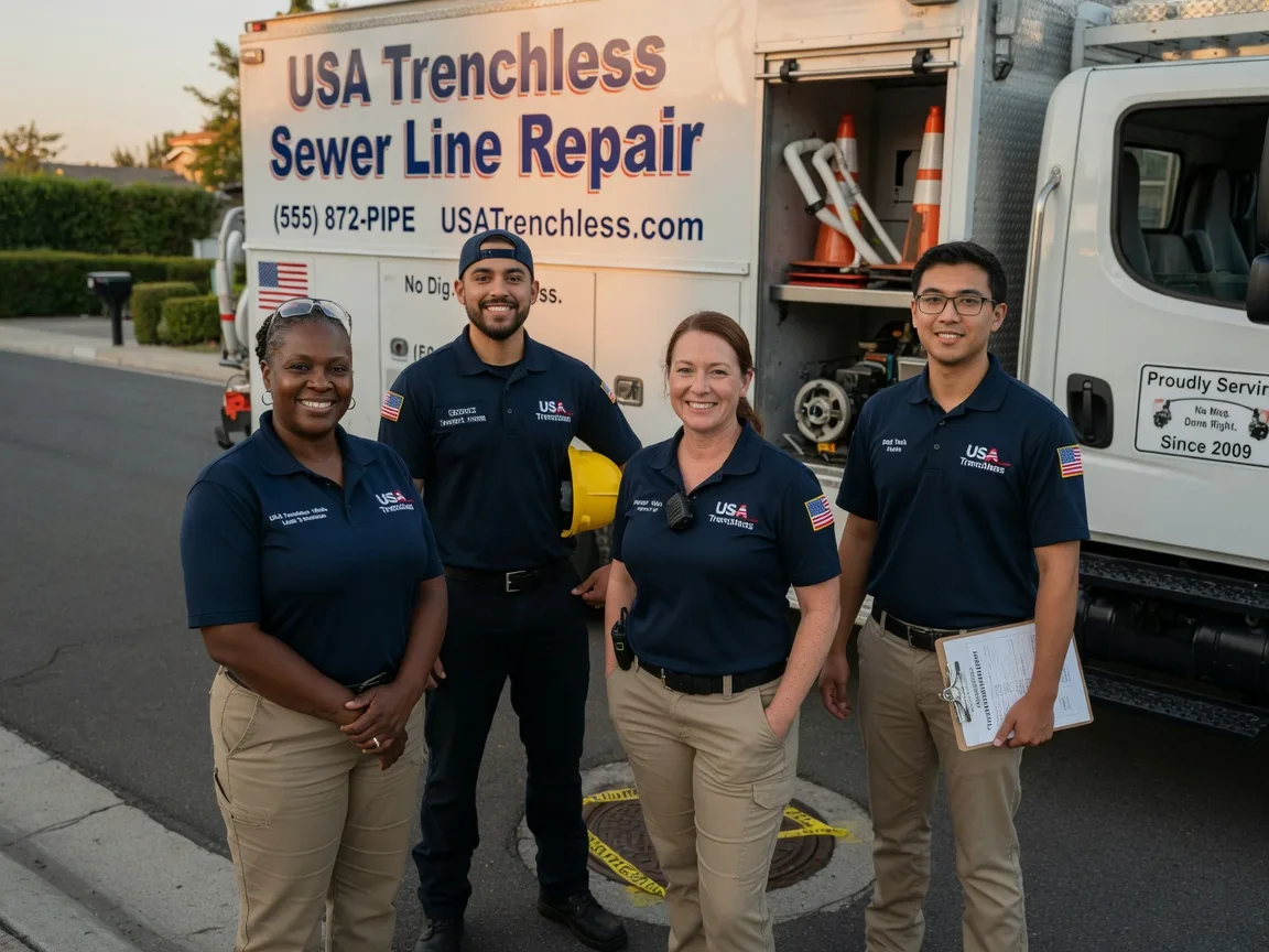 Sewer Line Repair company in Forest Ranch, CA